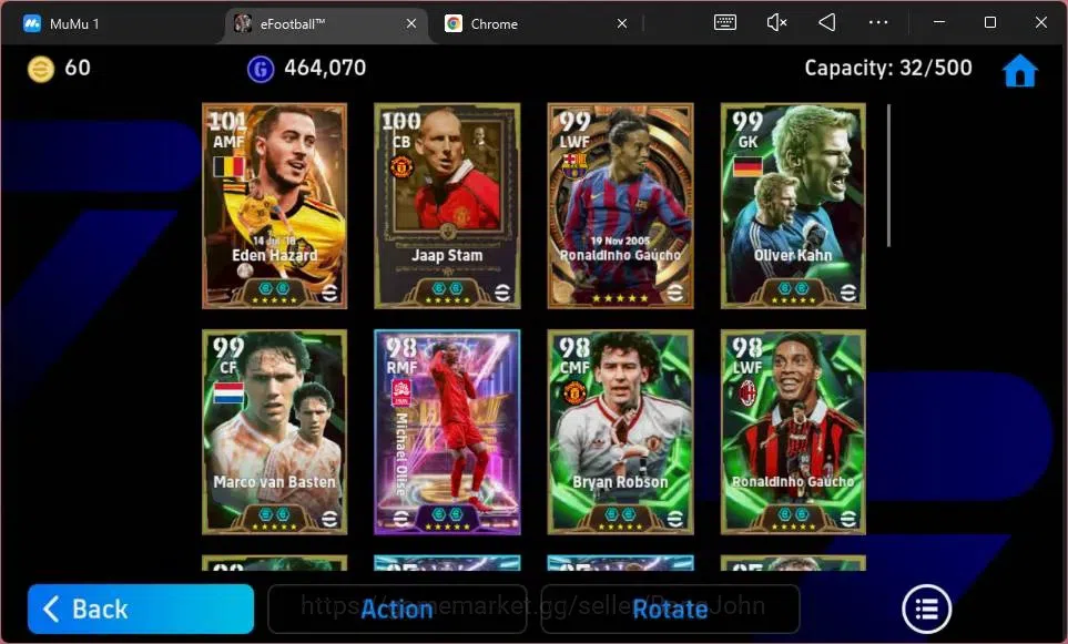 eFootball Accounts ANDROID|PW 3215|Epc Big-Time Eden Hazard,Ronaldinh image 9