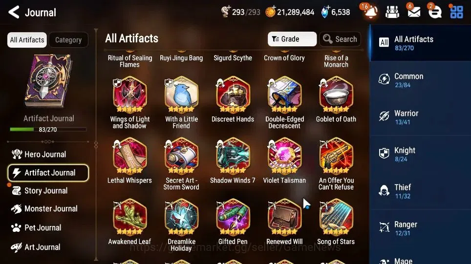 Epic Seven Accounts GLOBAL Unverif|New Era|9 ML[Salome,LOTScales,Har s image 11