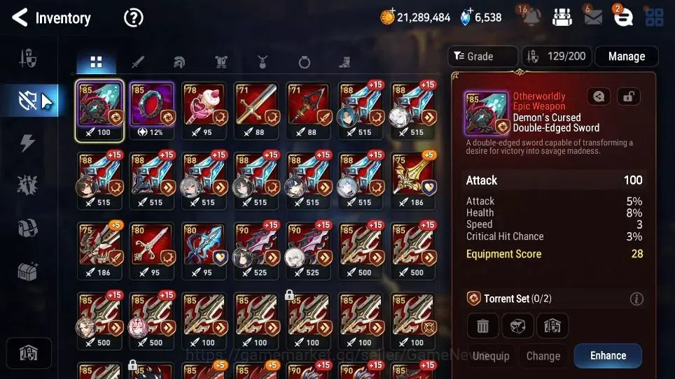 Epic Seven Accounts GLOBAL Unverif|New Era|9 ML[Salome,LOTScales,Har s image 14