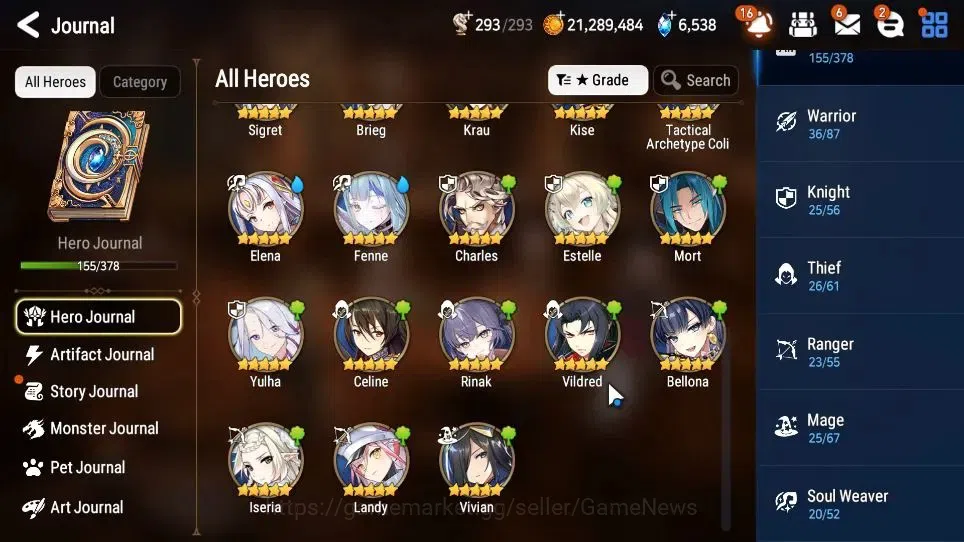 Epic Seven Accounts GLOBAL Unverif|New Era|9 ML[Salome,LOTScales,Har s image 9