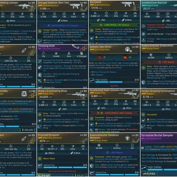 Borderlands 4 Items [GOD ROLL FULL BUILD] L60 BLEED WITCH 4.0 VEX - UVH7 READY | MAYHEM 20 BOSS MELTER - 16 ITEMS