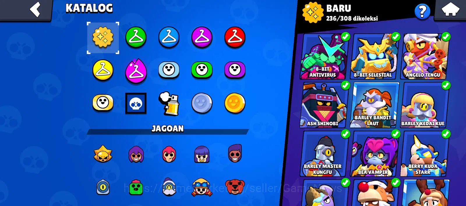 Brawl Stars Accounts 88409 Trophy|3k Bling|100 Brawler ALL Max | 8 Hype image 19