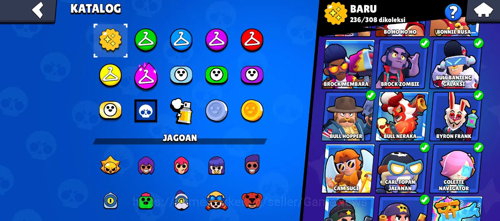 Brawl Stars Accounts 88409 Trophy|3k Bling|100 Brawler ALL Max | 8 Hype image 20