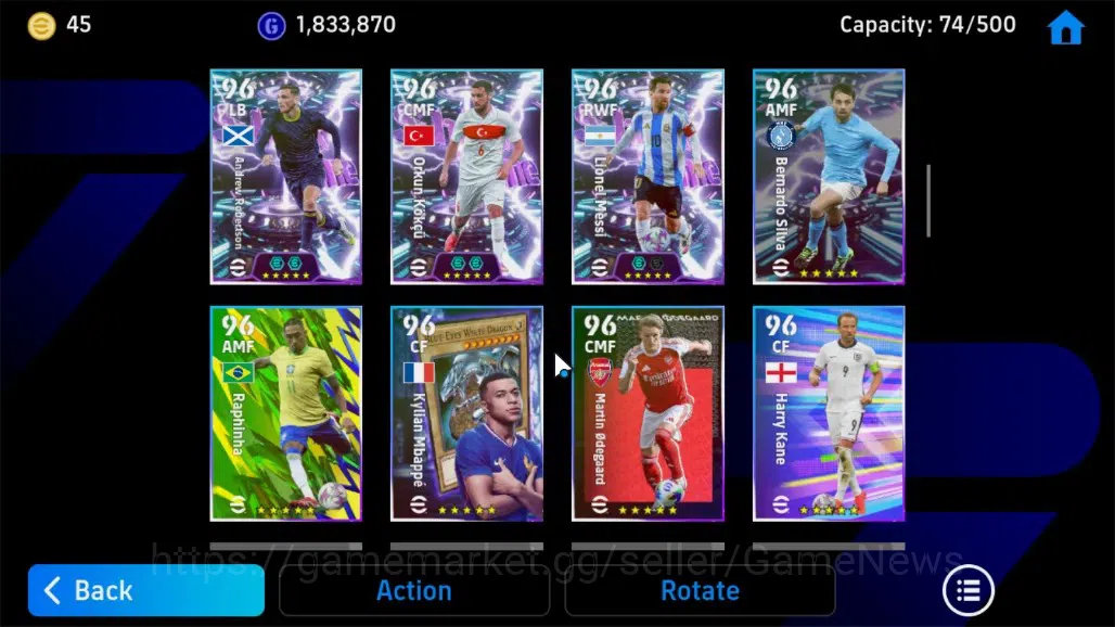 eFootball Accounts Android|Big Time Ronaldinho Gaucho,ShowTime Jude B image 7