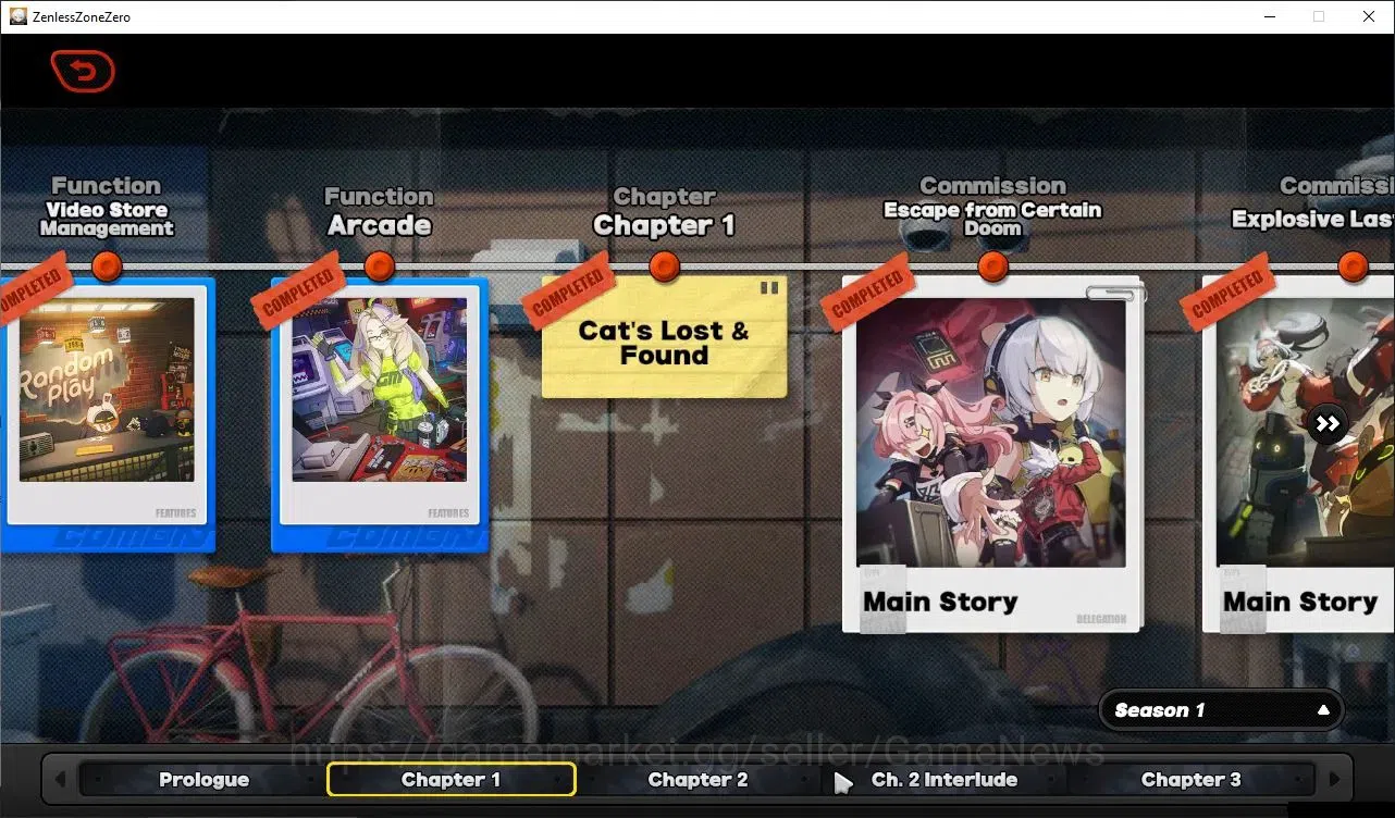 Zenless Zone Zero Accounts Starter ASIA|IK 30|S1 CH1|16 EMT|1 Limit(Ye ShunGuang+Sign)+1 STD Nekomata|MC Wise|Rate On|Take 15