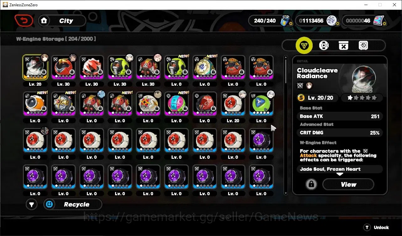 Zenless Zone Zero Accounts Starter ASIA|IK 30|S1 CH1|16 EMT|1 Limit(Ye ShunGuang+Sign)+1 STD Nekomata|MC Wise|Rate On|Take 9