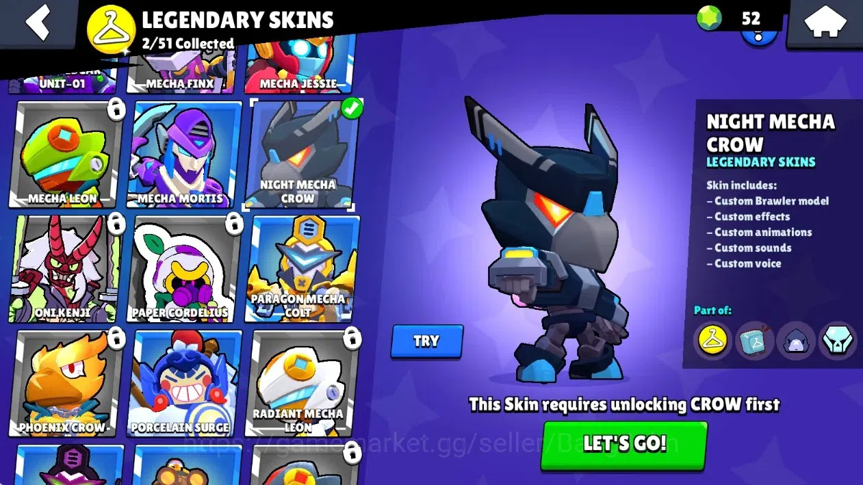 Brawl Stars Accounts Global|8624 Thropy|34 Brawlers-3 Max Lvl+Hyperchar image 15