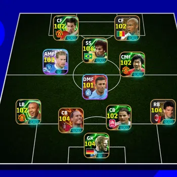 eFootball Accounts Legends & Iconic Players EFOOTBALL 2026 | BLITZ ZICO, BIG TIME V VANDIJK, K DE BRYUNE,PACK BARCELONA