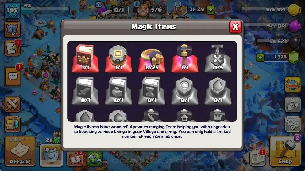 Clash of Clans Accounts Global |TH 16-BH 10|LVL 236|AQ 92 ,MP 60 ,GW 70 ,R image 4