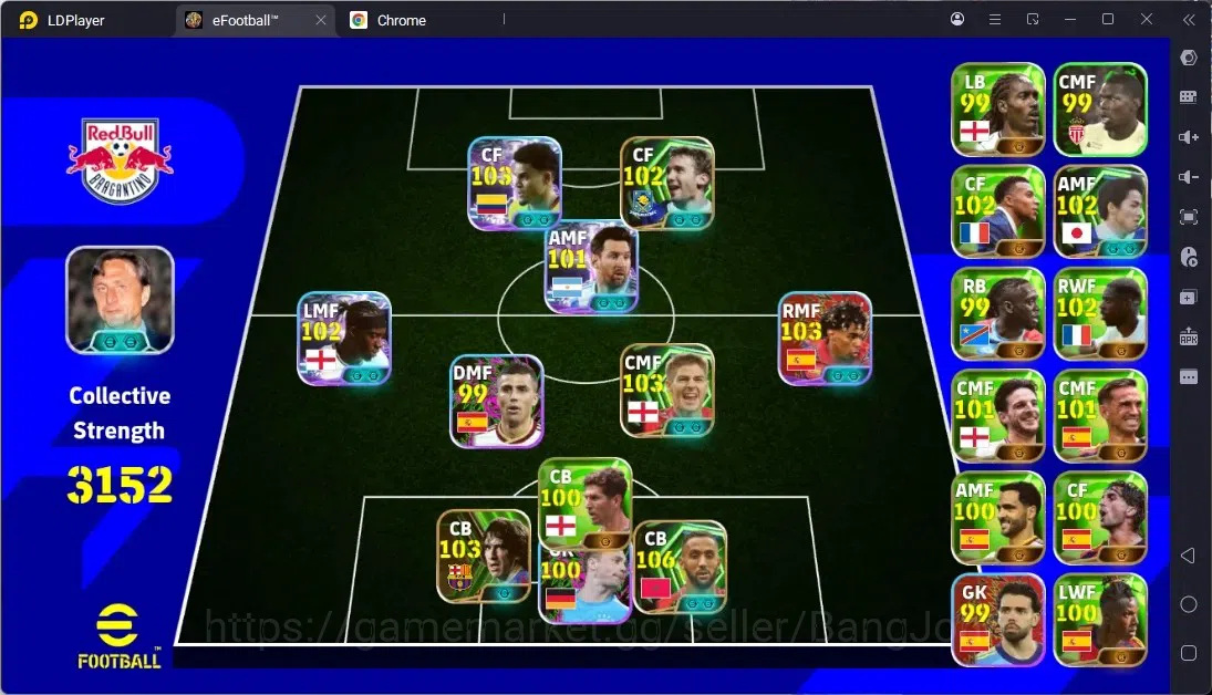 eFootball Accounts Legends & Iconic Players Mobile |PW 3152|Epic Benatta,Gerrard,Puyol,Shinji Ono,Shevchenko|Showtime 1