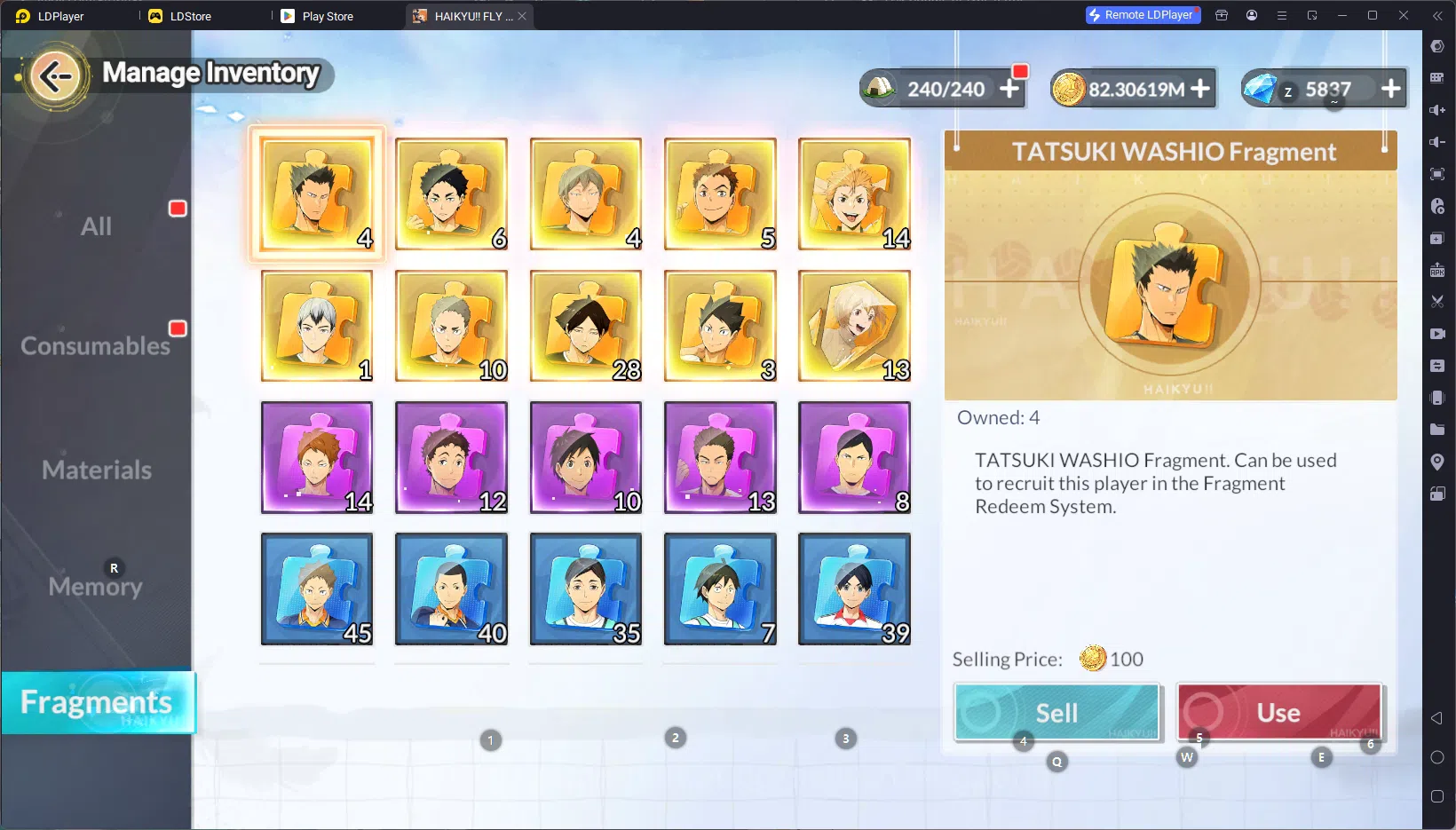 HAIKYU!! FLY HIGH Accounts SEA Lv60| 4SP | 5,8k DM |[Shoyo HinataR1, Sugawara image 13