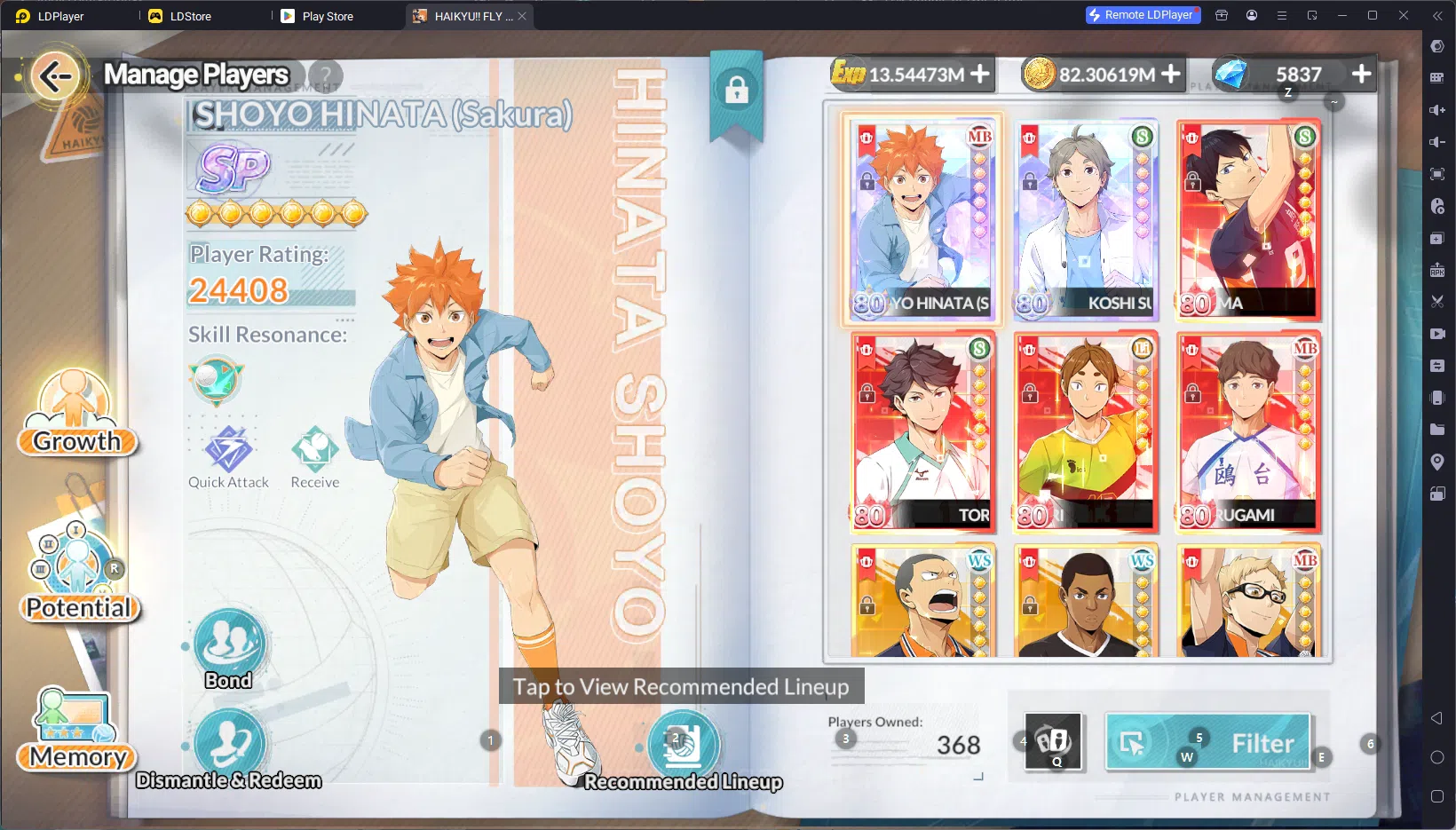 HAIKYU!! FLY HIGH Accounts SEA Lv60| 4SP | 5,8k DM |[Shoyo HinataR1, Sugawara image 6