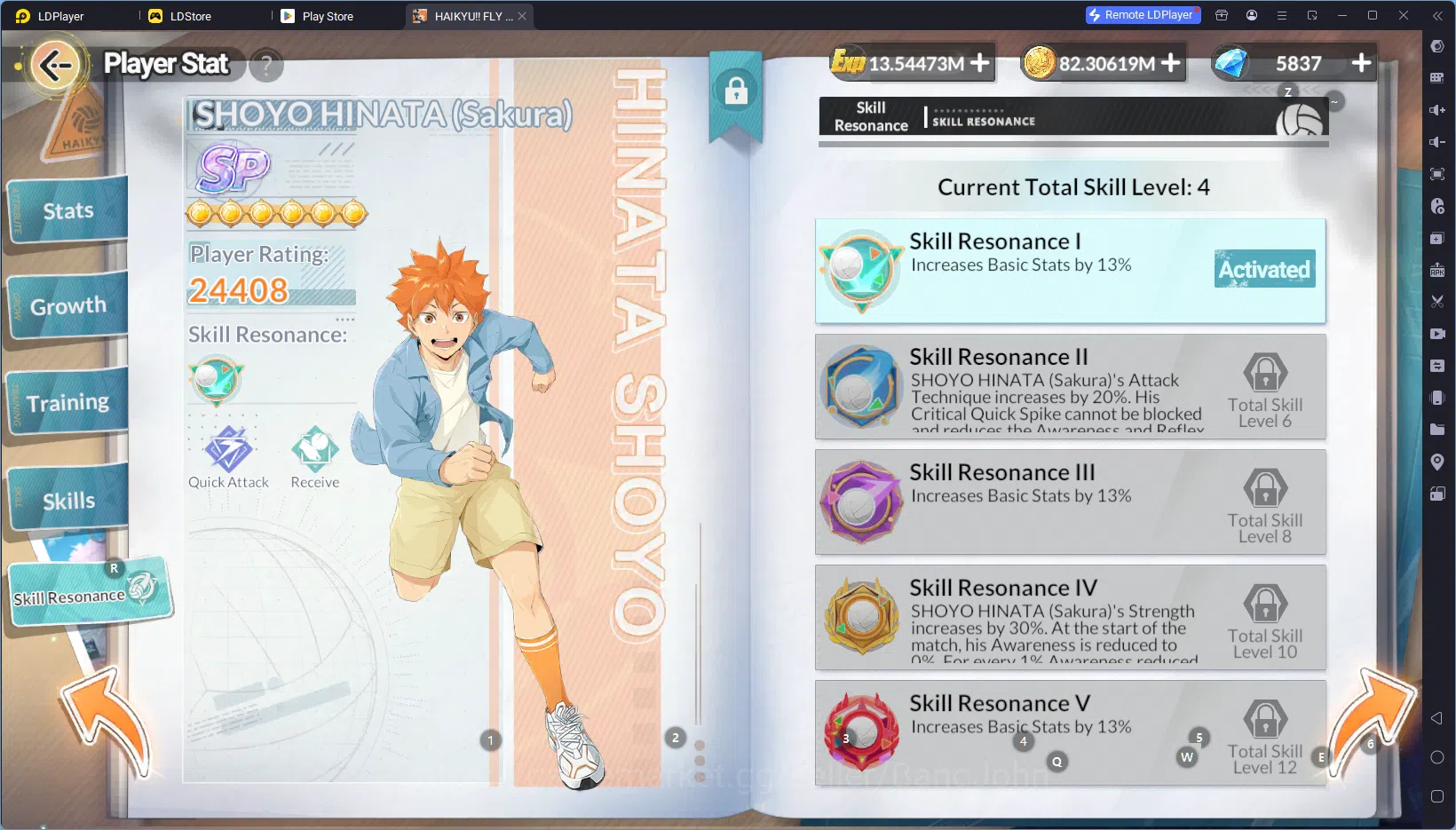 HAIKYU!! FLY HIGH Accounts SEA Lv60| 4SP | 5,8k DM |[Shoyo HinataR1, Sugawara image 7