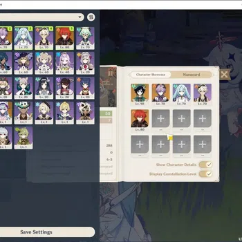 Genshin Impact Accounts Others Asia|AR 50|2 Limited +  1 (*5Weapon)|Durin,Venti|Reuni ON|Male MC|Take Mail|Check SS(GI7726)