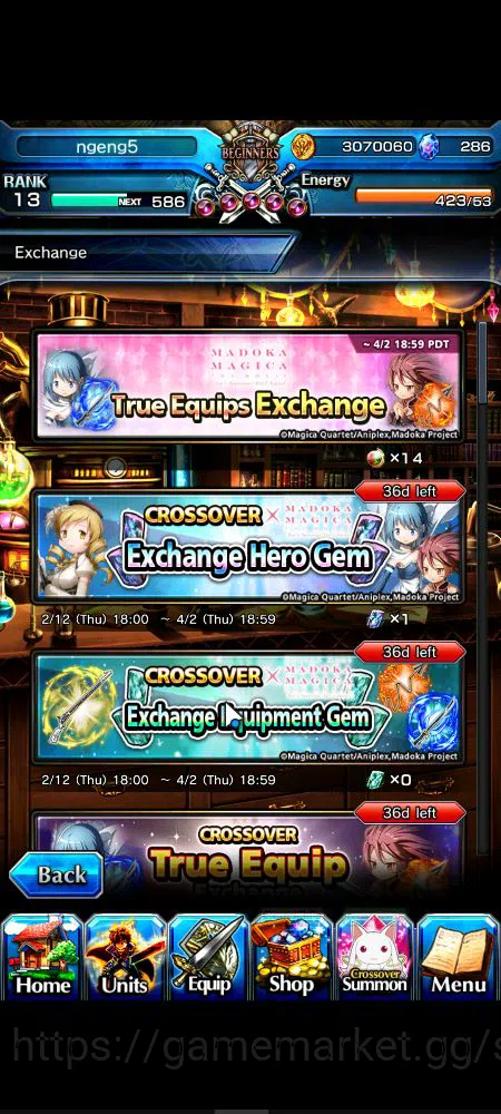 Grand Summoners Accounts Global|Rank 13|Starter 5 Ascend|Emiya ShirouTW,Sum image 12
