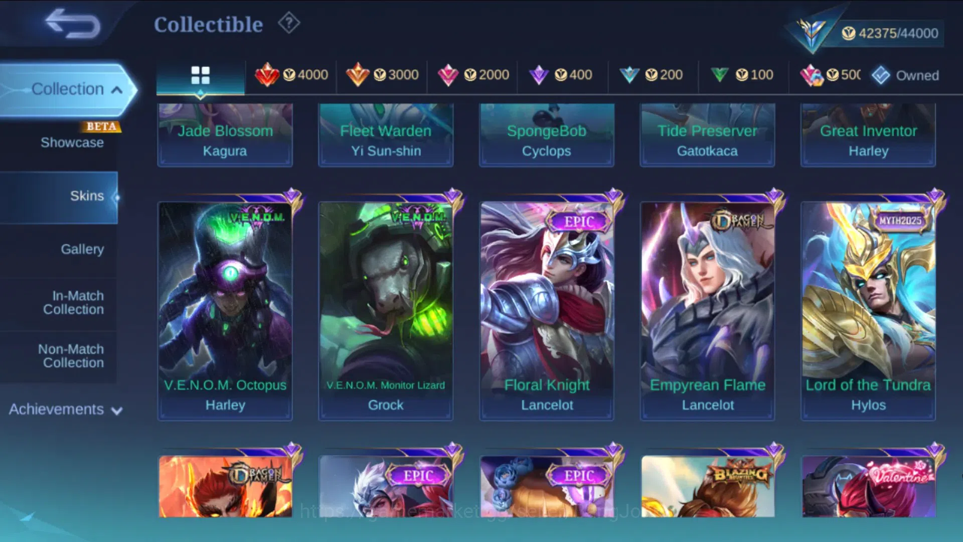 Mobile Legends: Bang Bang Accounts Global|Hero 129|Skin 209|Expert|CC Natalia|DT Lanc image 7