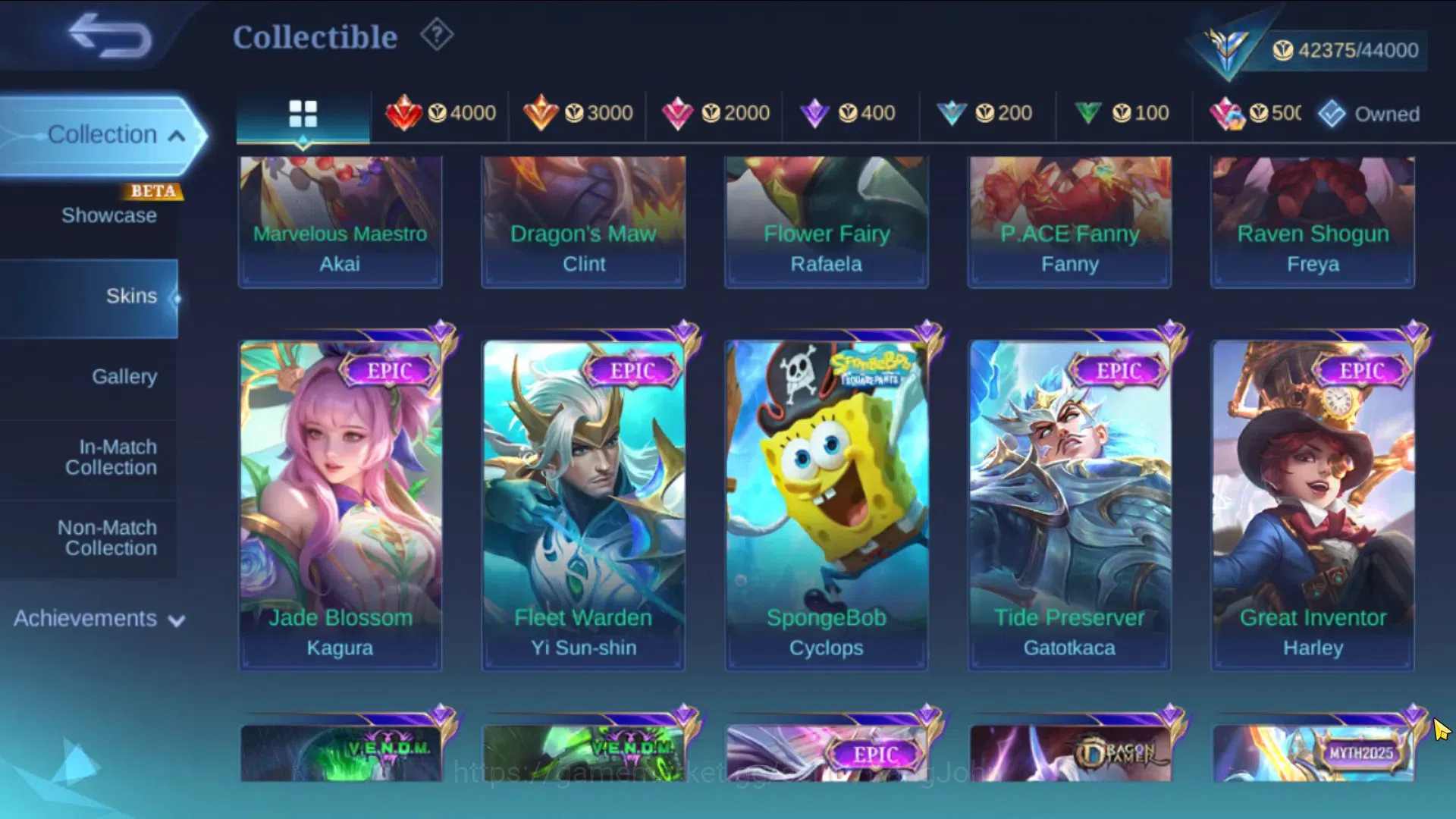 Mobile Legends: Bang Bang Accounts Global|Hero 129|Skin 209|Expert|CC Natalia|DT Lanc image 8