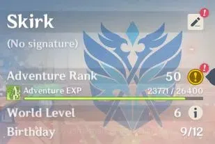 Genshin Impact Accounts Mid Game ASIA|Usnunset|AR50|WL6| 2 Lim : Sandrone, Skirk + Keqing, Qiqi|Detail Cek 1