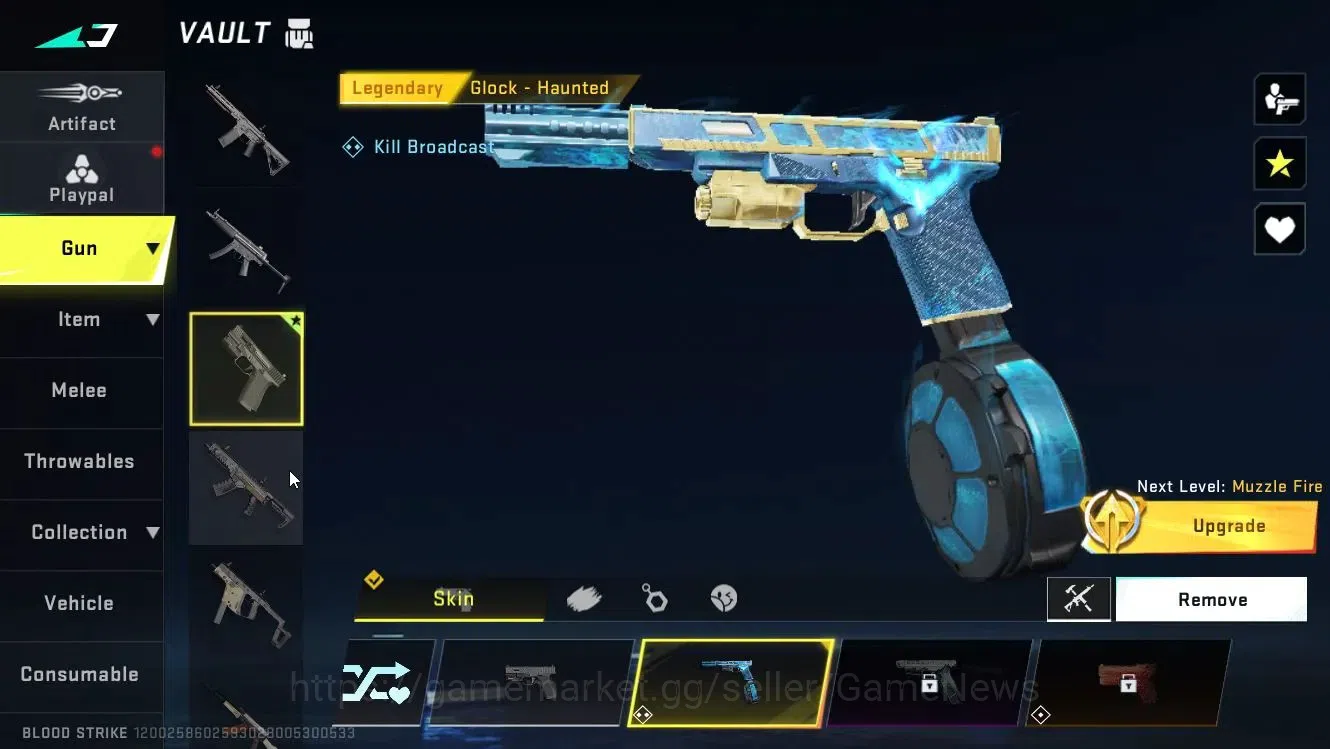 Blood Strike Accounts ASIA|ULTRA[EMMA,JET,Origin-12,SCAR,AR97]|Collab AO image 10