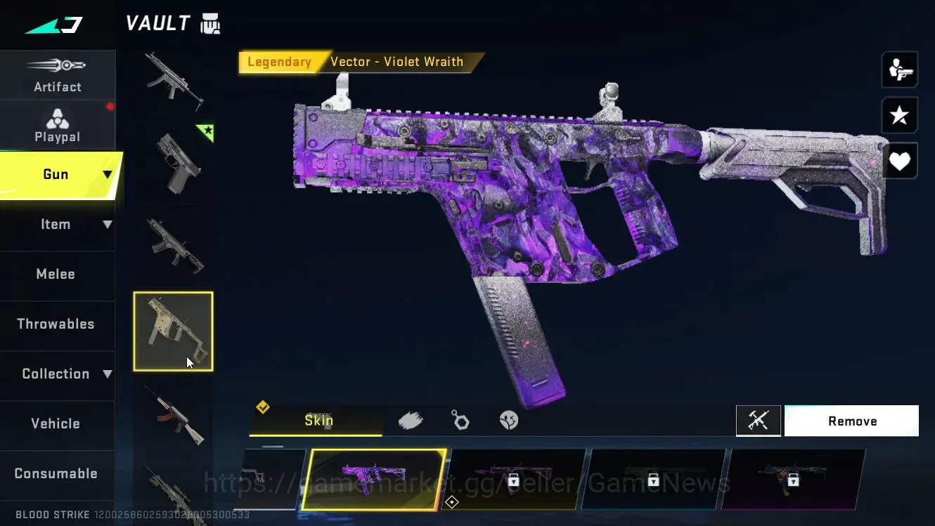 Blood Strike Accounts ASIA|ULTRA[EMMA,JET,Origin-12,SCAR,AR97]|Collab AO image 12