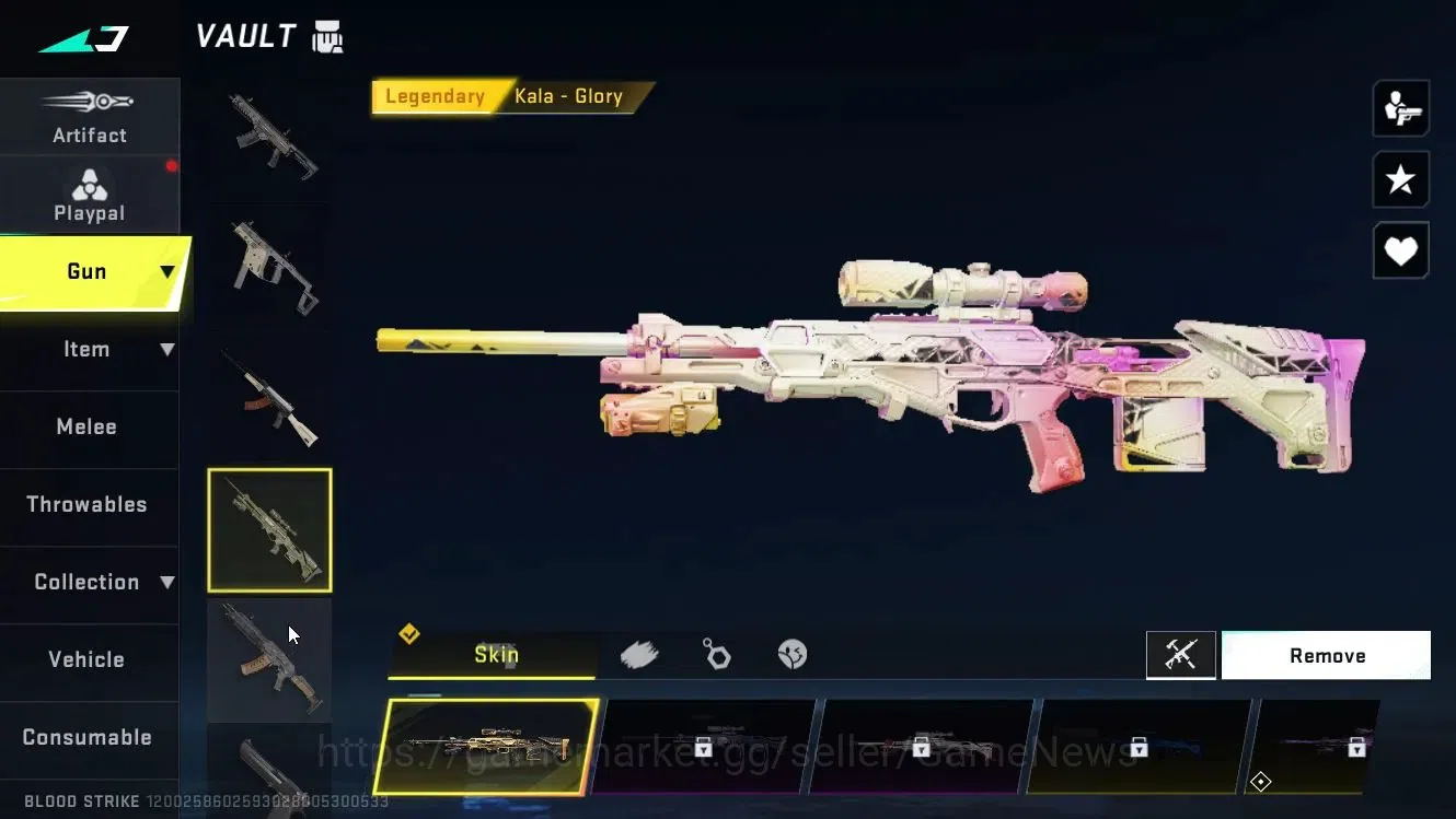 Blood Strike Accounts ASIA|ULTRA[EMMA,JET,Origin-12,SCAR,AR97]|Collab AO image 14