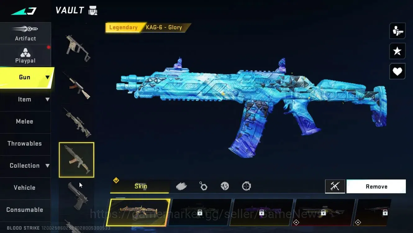 Blood Strike Accounts ASIA|ULTRA[EMMA,JET,Origin-12,SCAR,AR97]|Collab AO image 15