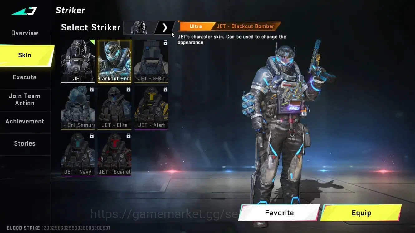 Blood Strike Accounts ASIA|ULTRA[EMMA,JET,Origin-12,SCAR,AR97]|Collab AO image 5