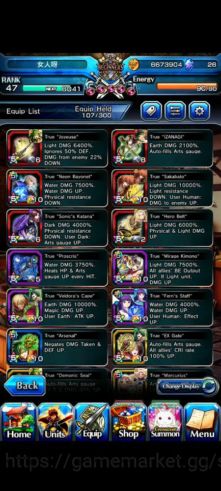 Grand Summoners Accounts Starter Global|Rank 47|10 Ascend|JayTW,HimuraTW,Dragon Luahn,Sublime LizaTW,FernTW,VeldoraTW,Summer 2