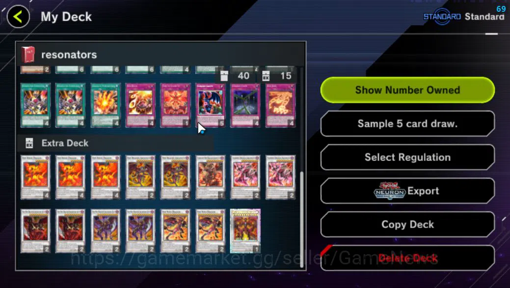 Yu-Gi-Oh! Master Duel Accounts Lv 18 |18 Deck |VS K9,Yummy,Resonator,Dragonmaid,E image 9