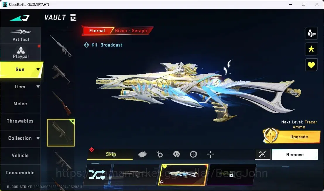 Blood Strike Accounts ASIA | 1 ETERNAL: Bizon-Seraph| 7DS: AK-47 Sacred  image 5