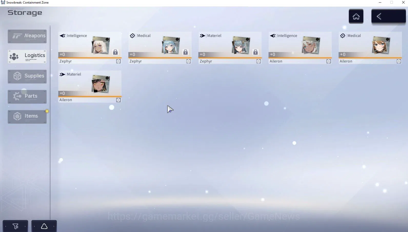 Snowbreak: Containment Zone Accounts SEA | Lv 5 | Starter Box Limit SSR And Weapon + 3  image 2