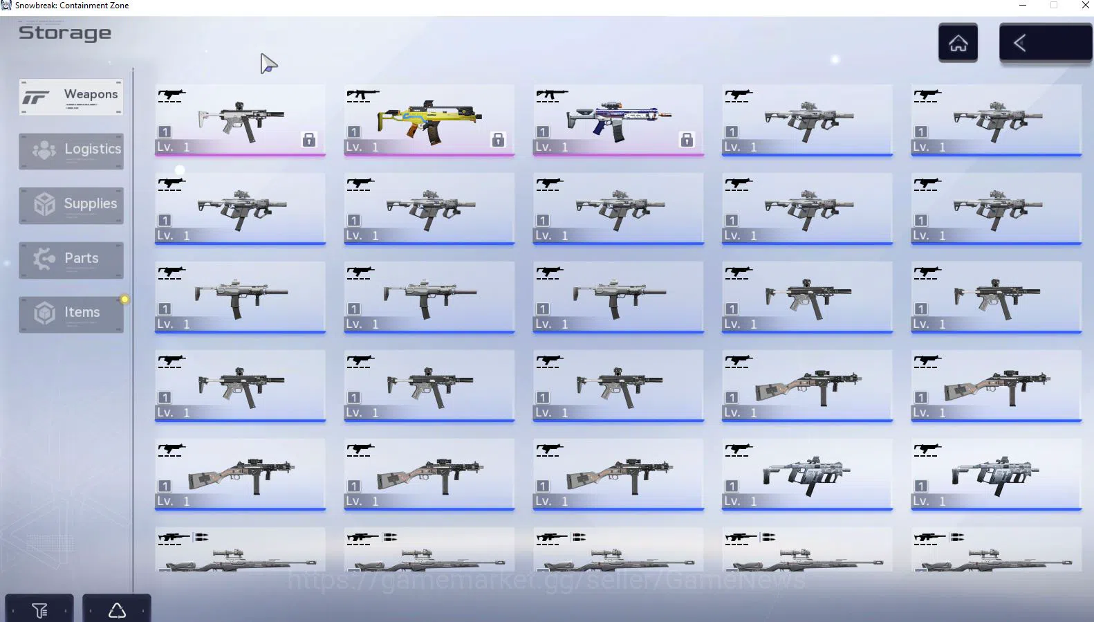 Snowbreak: Containment Zone Accounts SEA | Lv 5 | Starter Box Limit SSR And Weapon + 3  image 4
