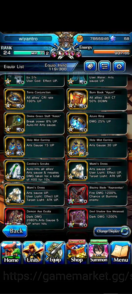 Grand Summoners Accounts Global|Rank 24|14 Ascend+7 TW|[Saitama,Sayaka,Mado image 4