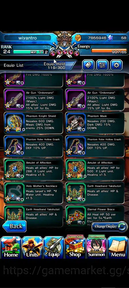 Grand Summoners Accounts Global|Rank 24|14 Ascend+7 TW|[Saitama,Sayaka,Mado image 5
