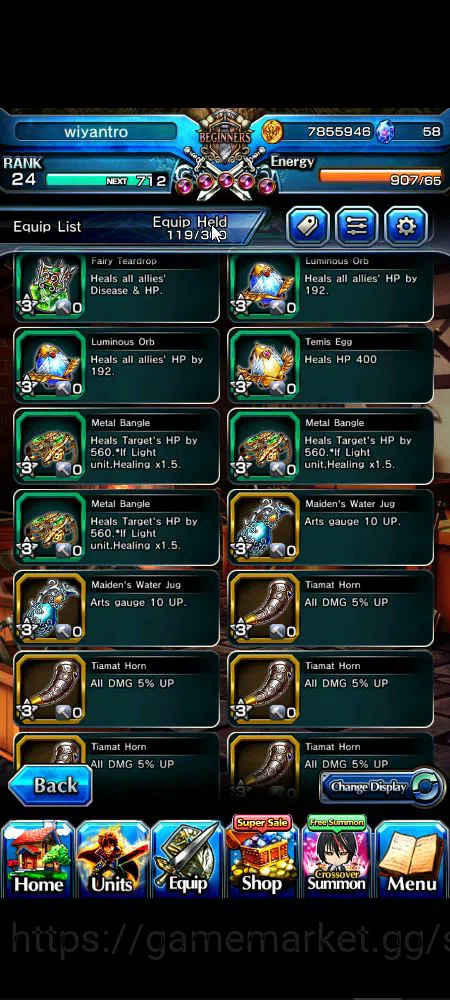 Grand Summoners Accounts Global|Rank 24|14 Ascend+7 TW|[Saitama,Sayaka,Mado image 9