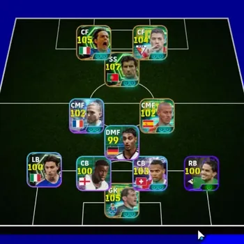 eFootball Accounts Legends & Iconic Players Android|Power 3181|9Epic Luis Figo,Filippo Inzaghi,Luis Suarez,Thiago