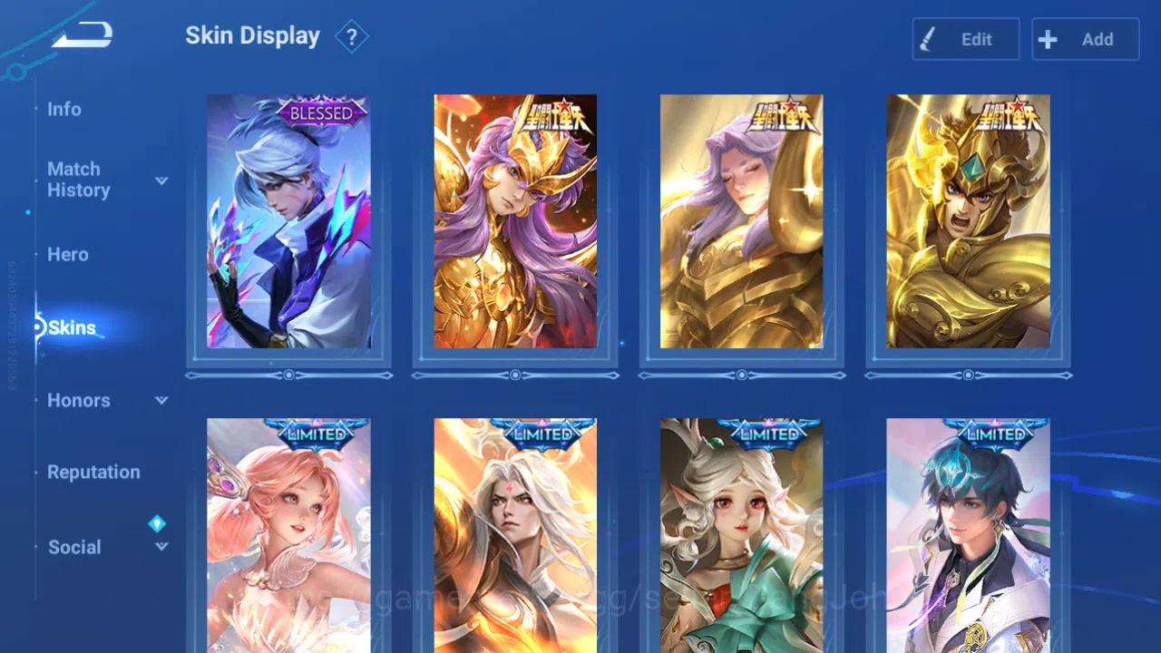 Honor of Kings Accounts Hero 111|Skin 197|Blessed LiuBei|Seiya Mozi,Liang, image 6