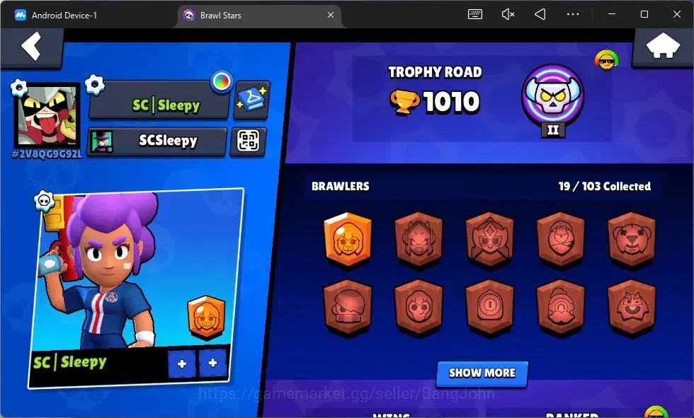 Brawl Stars Accounts Global | 1010 Thropy |19 Brawler | 3 Max Hyperchar image 2
