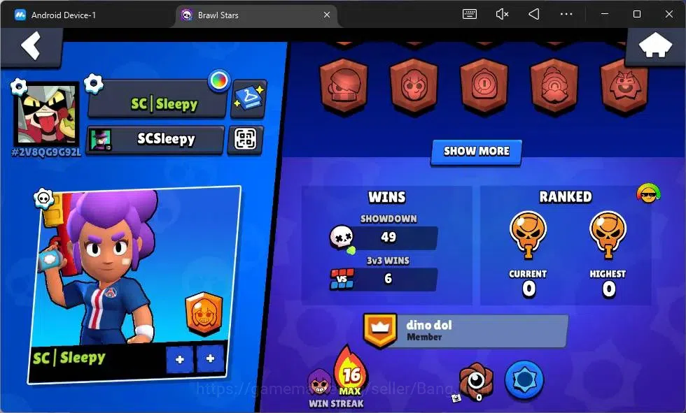 Brawl Stars Accounts Global | 1010 Thropy |19 Brawler | 3 Max Hyperchar image 3