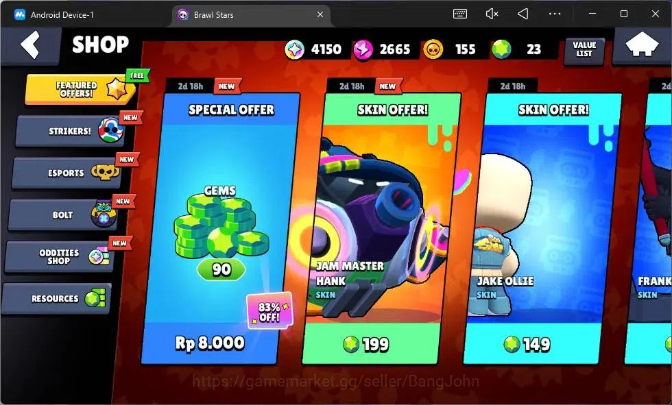 Brawl Stars Accounts Global | 1010 Thropy |19 Brawler | 3 Max Hyperchar image 4
