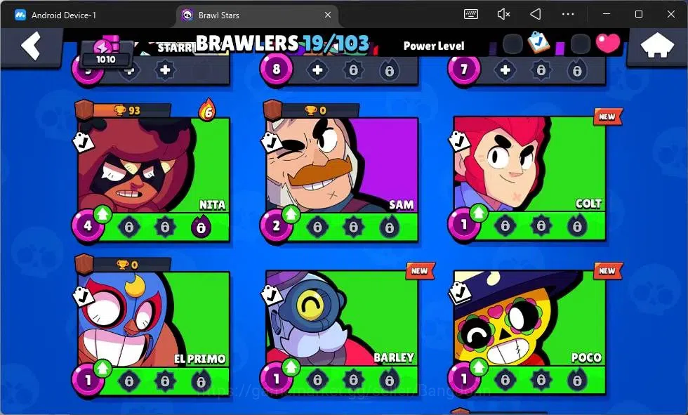 Brawl Stars Accounts Global | 1010 Thropy |19 Brawler | 3 Max Hyperchar image 6