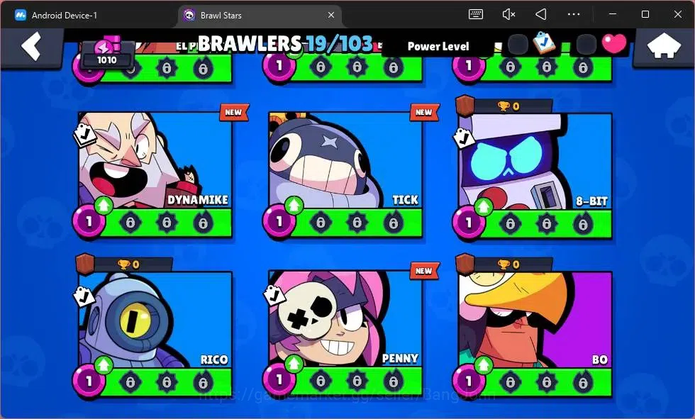 Brawl Stars Accounts Global | 1010 Thropy |19 Brawler | 3 Max Hyperchar image 7