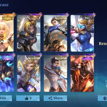 Mobile Legends: Bang Bang Accounts Collector Global|127H 264S|Renowned|Prime Beatrix|Collector Natalia|3