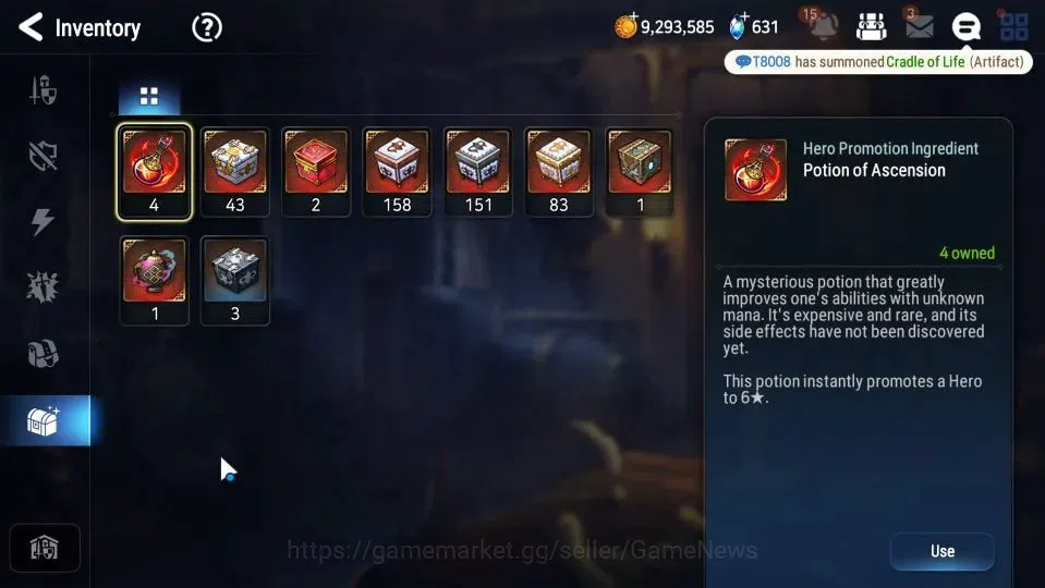 Epic Seven Accounts GLOBAL Unverif|New Era|5 ML(NM Luna,WOTM Tenebria, image 13