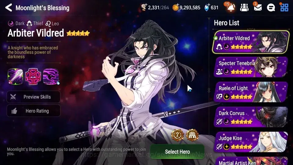 Epic Seven Accounts GLOBAL Unverif|New Era|5 ML(NM Luna,WOTM Tenebria, image 15
