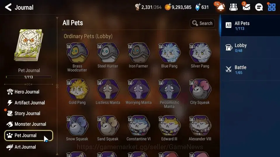 Epic Seven Accounts GLOBAL Unverif|New Era|5 ML(NM Luna,WOTM Tenebria, image 19
