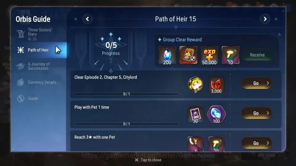 Epic Seven Accounts GLOBAL Unverif|New Era|5 ML(NM Luna,WOTM Tenebria, image 3