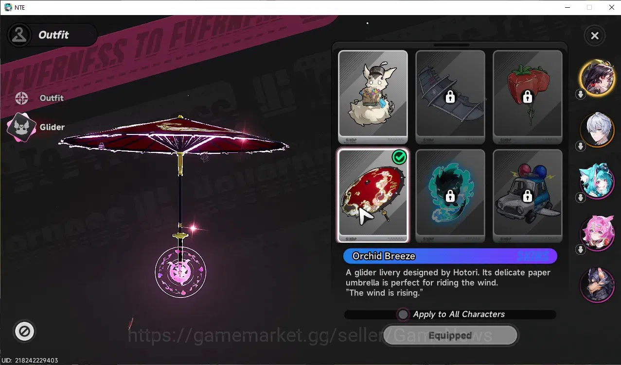 Neverness to Everness Accounts GLOBAL SEA|HL 3|1 SSR(Hotori)|1 S-Class Selector|S image 2