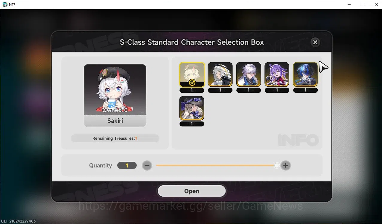 Neverness to Everness Accounts GLOBAL SEA|HL 3|1 SSR(Hotori)|1 S-Class Selector|S image 8
