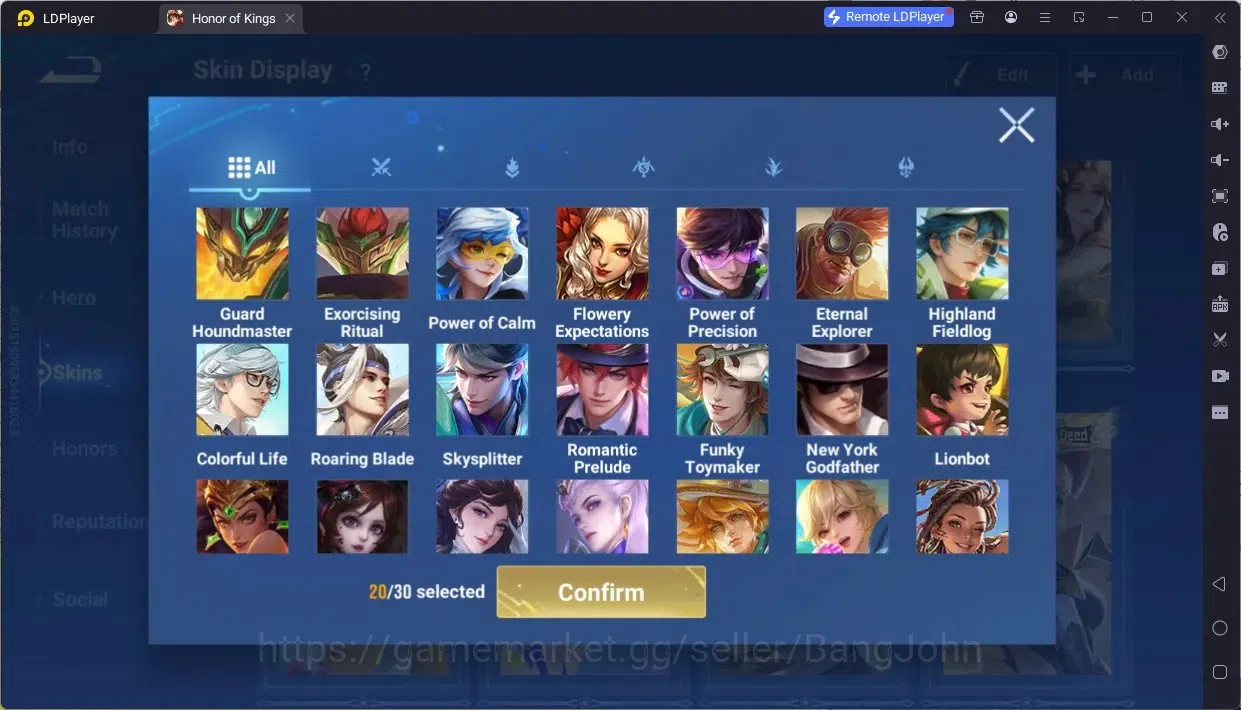 Honor of Kings Accounts Global | 9 Legend: Allain,Angela,Butterfly,Di Renj image 13